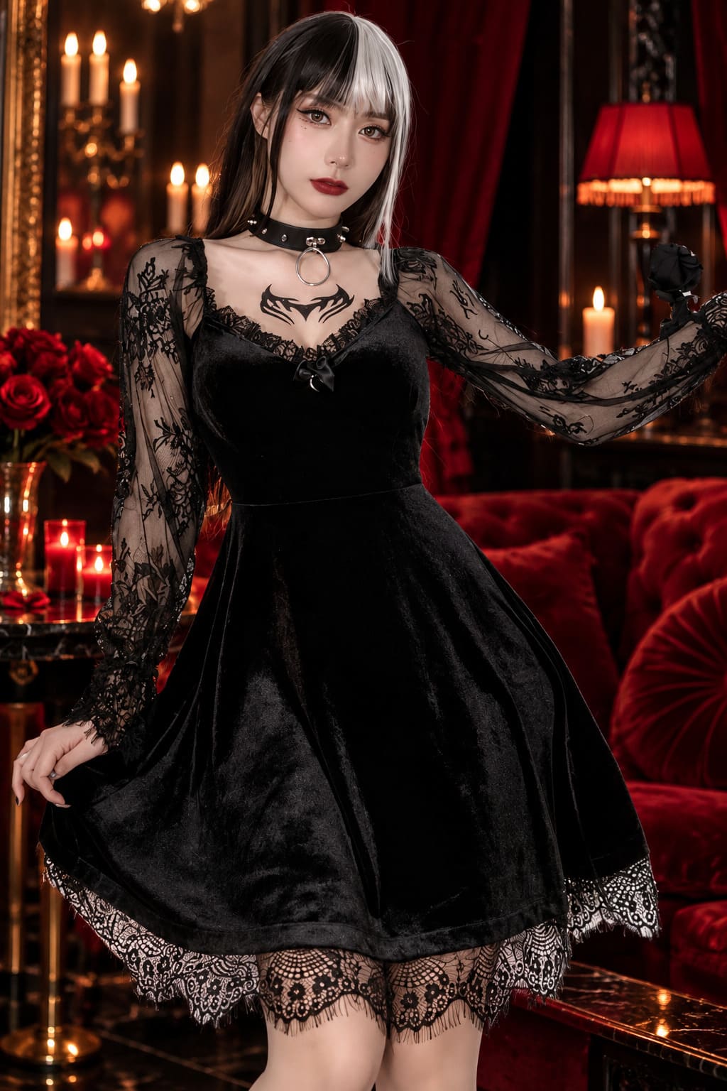 Robe Sexy Gothique – Aurora